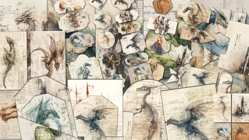 Dragon Junk Journal Kit