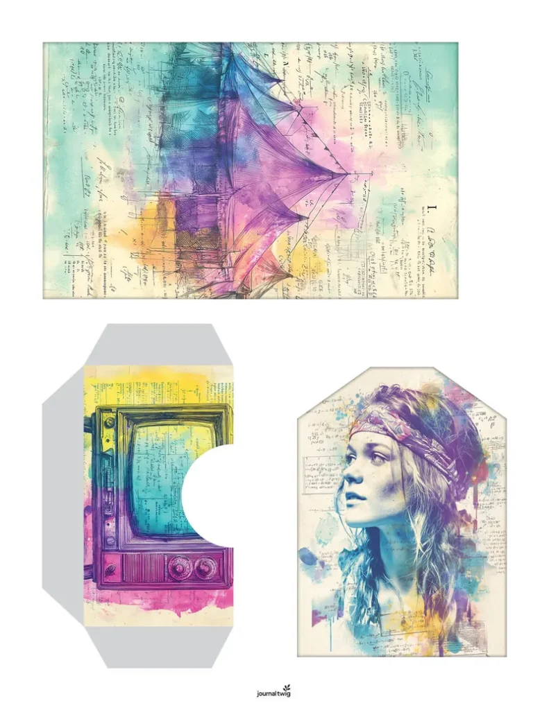 Hippie_Junk_Journal_Kit 1