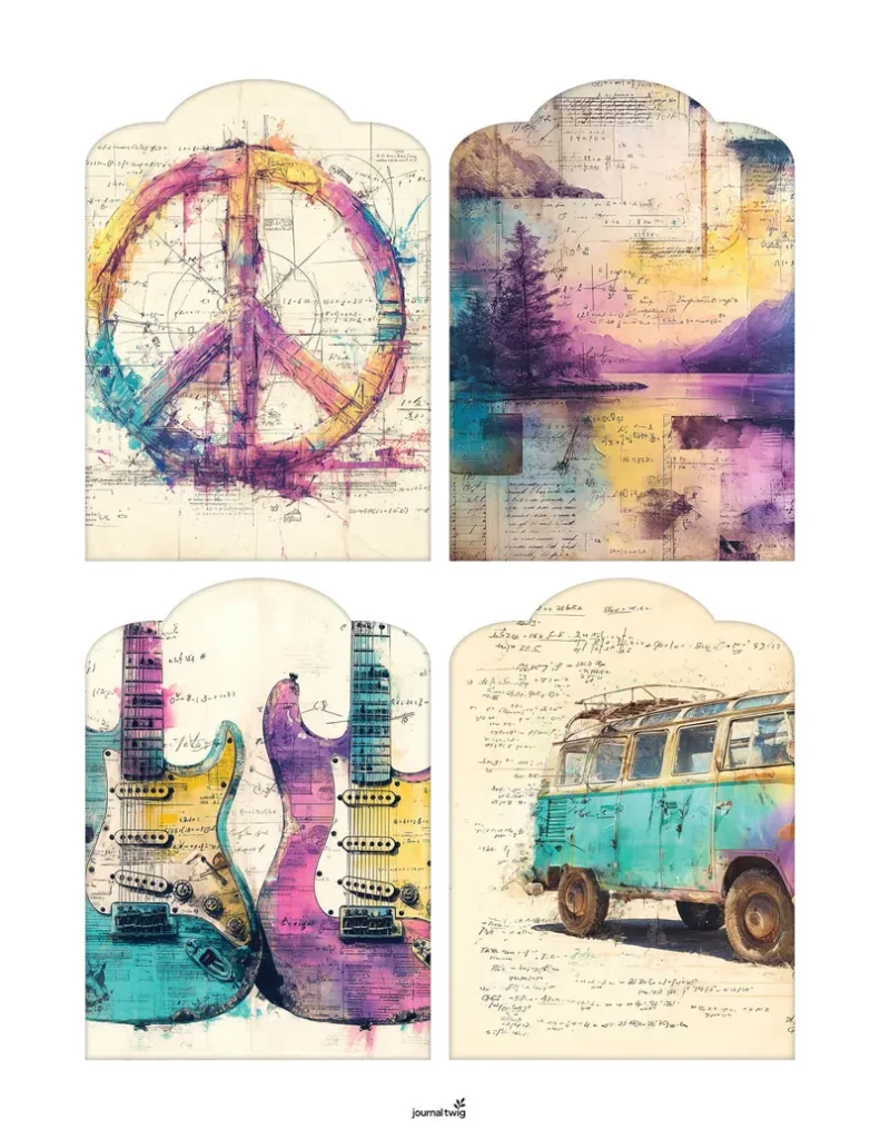 Hippie_Junk_Journal_Kit 2