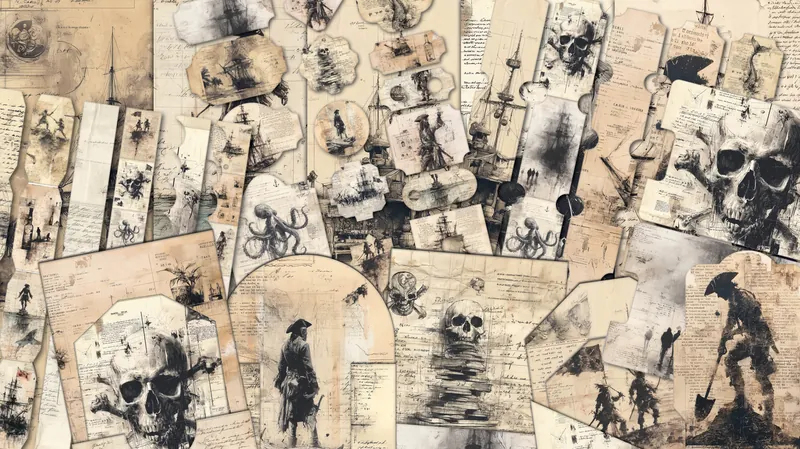 Pirate Junk Journal Kit