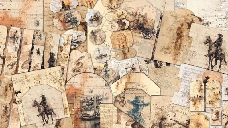 Wild West Junk Journal Kit