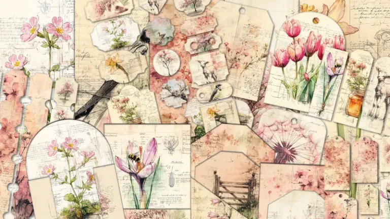Spring Junk Journal Kit