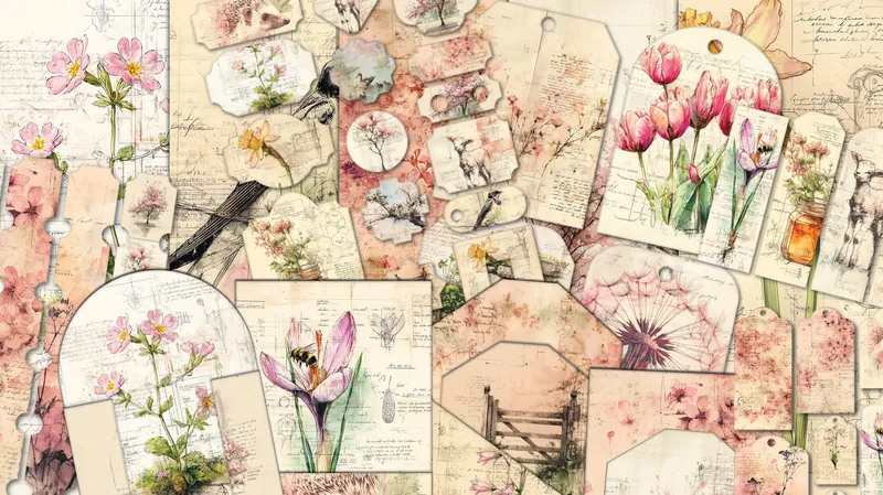 Spring Junk Journal Kit