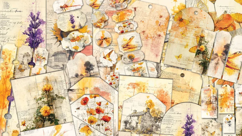 Summer Junk Journal Kit and Art Journal