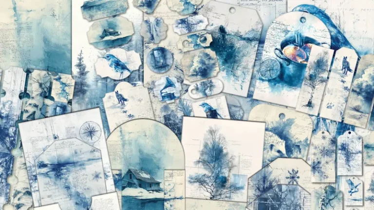 Winter Junk Journal Kit