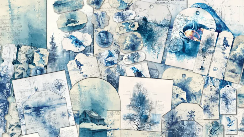 Winter Junk Journal Kit