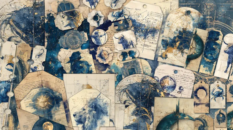 Zodiac Junk Journal Kit