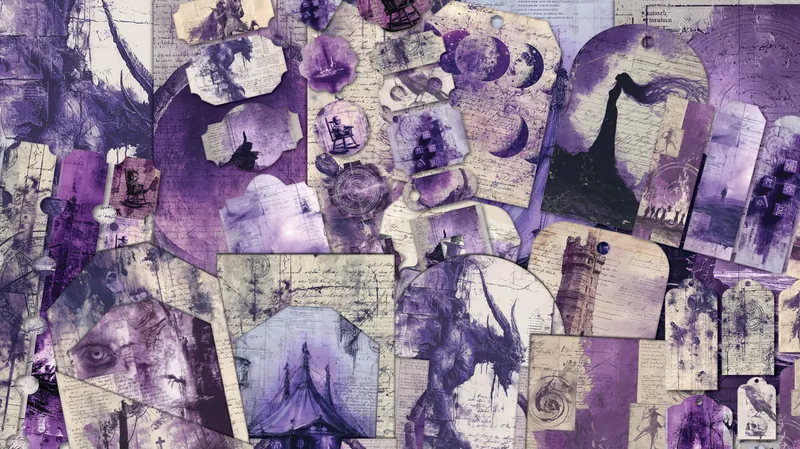 Free Halloween Junk Journal Kit